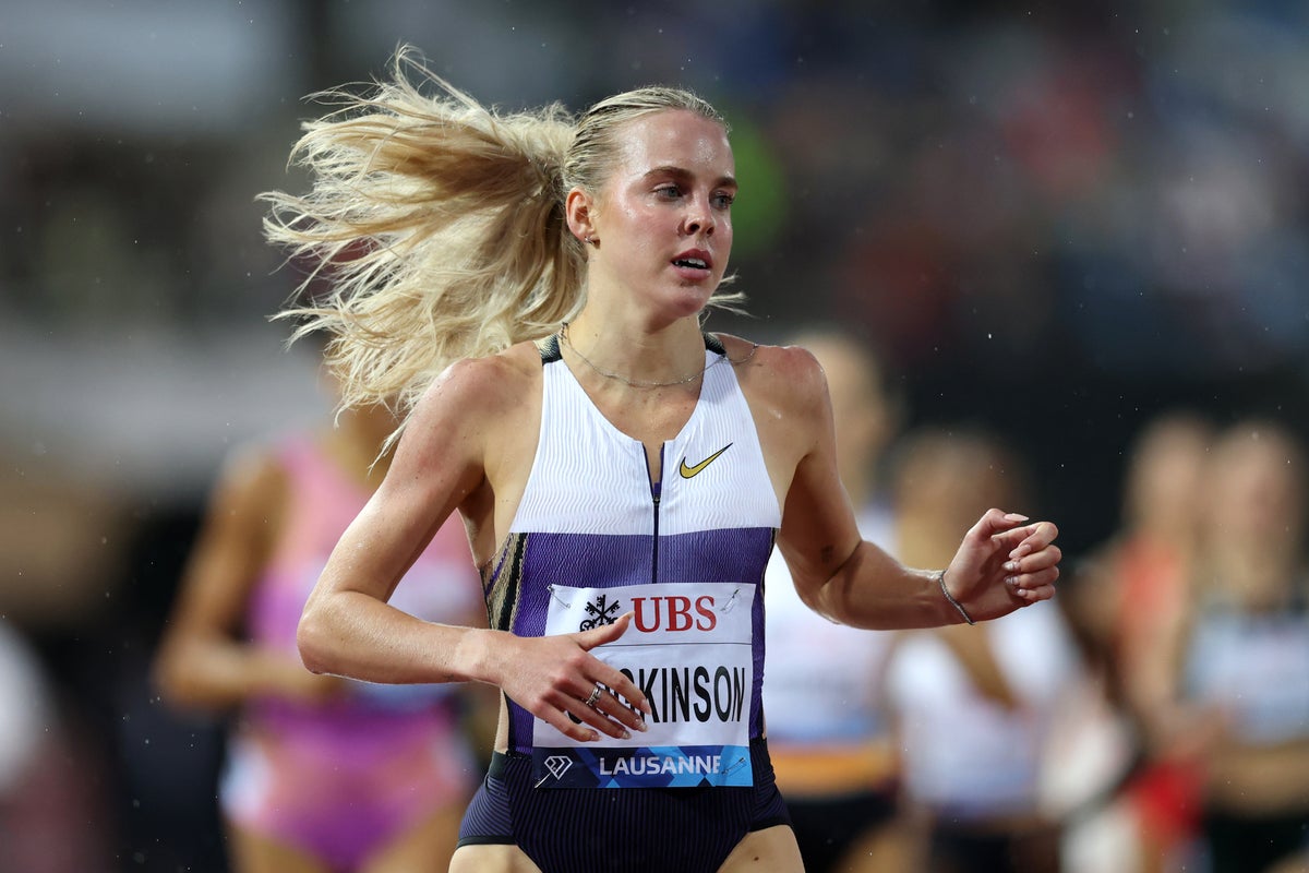 Keely Hodgkinson sets new personal best on Diamond League 400m debut in perfect preparation for record tilt