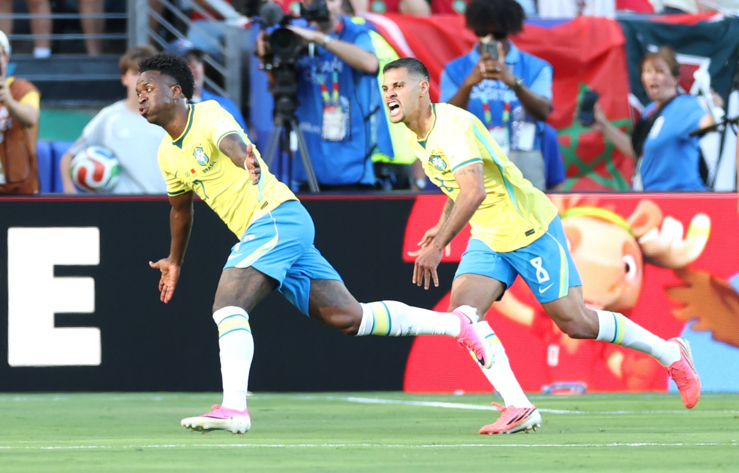 Brazil v Morocco LIVE: Vinicius Jr wonder goal draws Brazil level in World Cup thriller