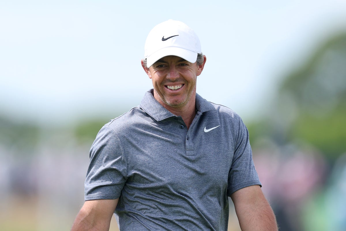 Rory McIlroy bushes off US Open delay to hunt down Wyndham Clark in second round