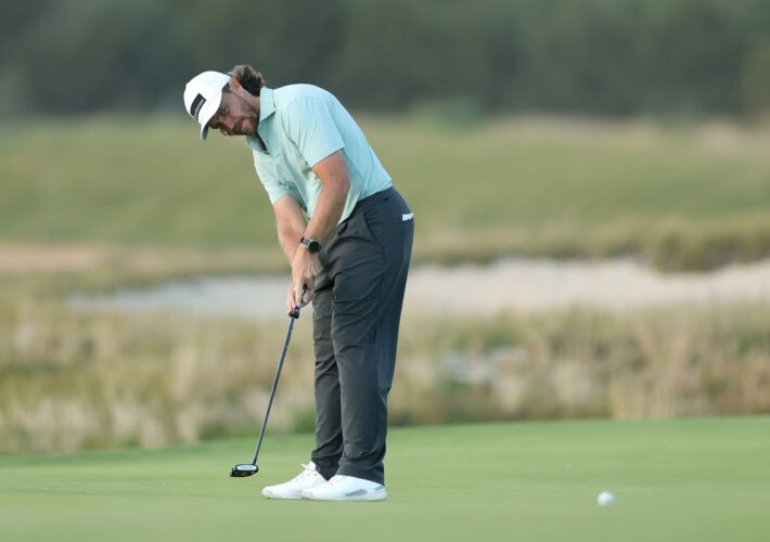 Tommy Fleetwood will ‘keep fighting’ to rein in US Open leader Wyndham Clark