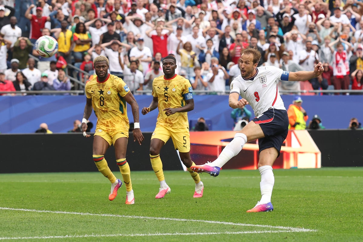 England v Ghana LIVE: Three Lions handed World Cup reality check after frustrating Boston stalemate