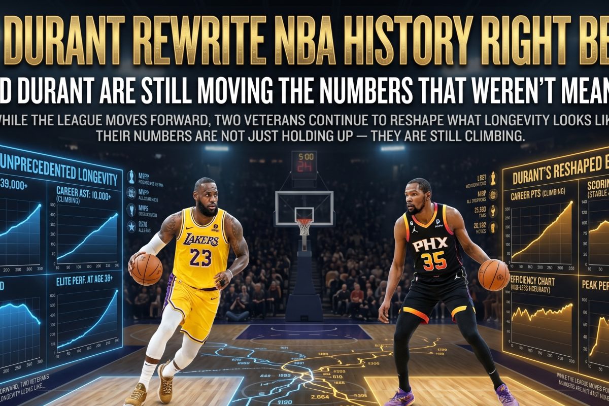 LeBron, Durant Rewrite NBA History Right Before Us