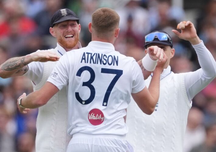 Gus Atkinson on Lord’s honours board again as England thrash New Zealand