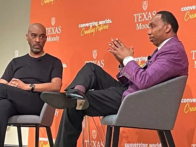Stephen A. Smith is too popular to sit in the stands with fans