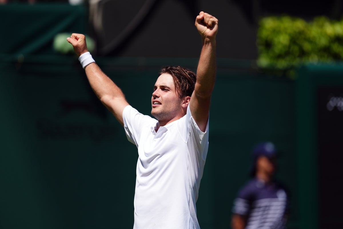 Britain’s Arthur Fery denied big stage for third-round Wimbledon clash