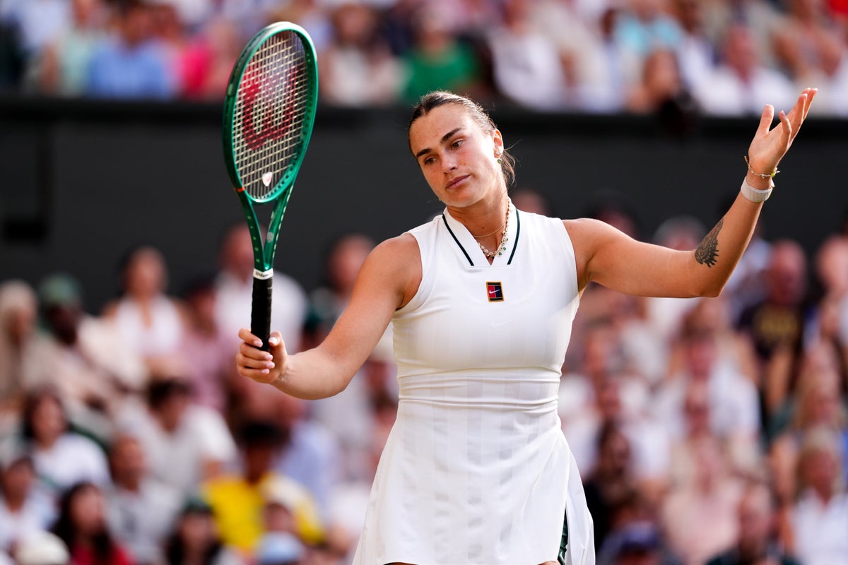 Aryna Sabalenka booed by Wimbledon crowd after reation to Naomi Osaka defeat