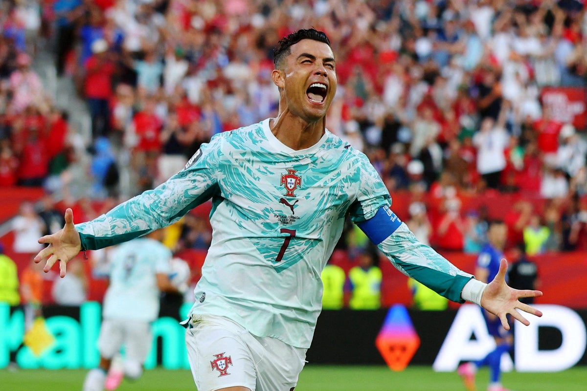 Cristiano Ronaldo breaks team-mate’s World Cup record with first-ever knockout goal