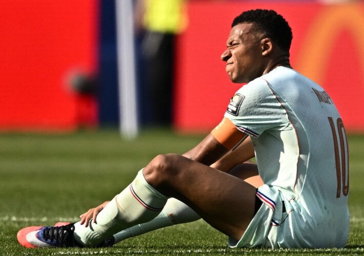 Is Kylian Mbappe injured? France captain taken off after stunning goal against Morocco