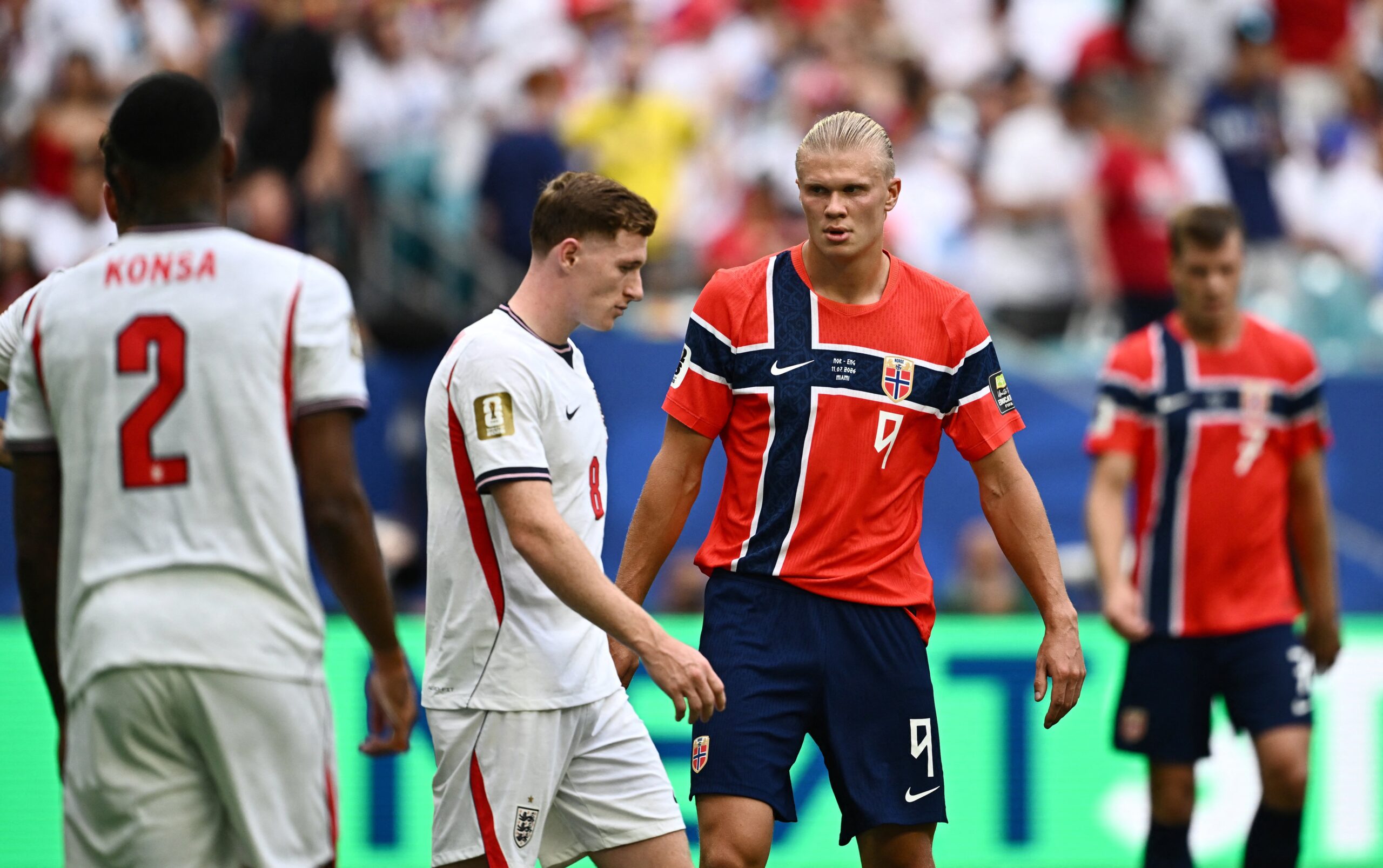 Erling Haaland’s father blames referee for Norway defeat to England
