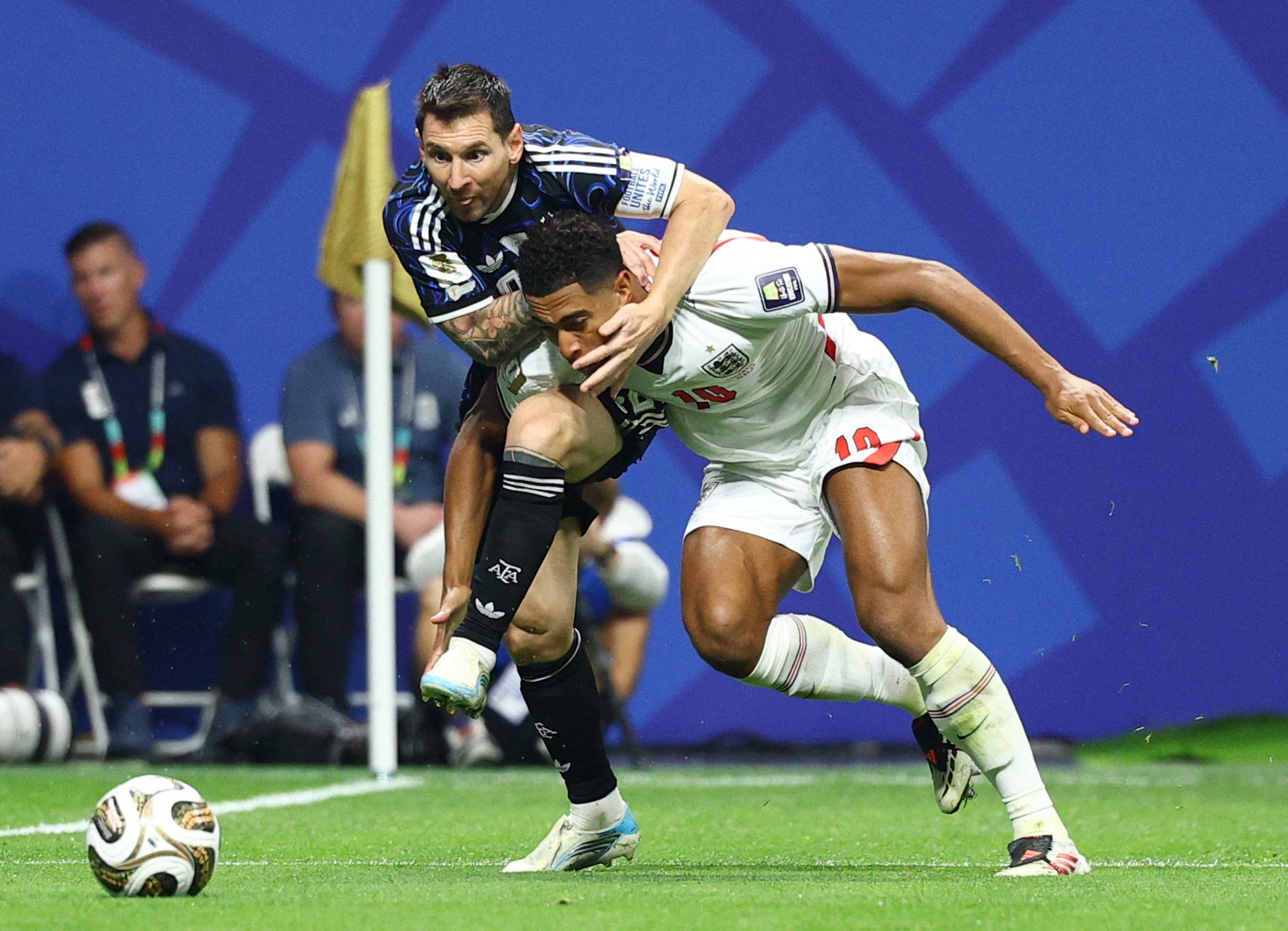 Jude Bellingham clarifies Lionel Messi confrontation in England’s World Cup semi-final loss to Argentina