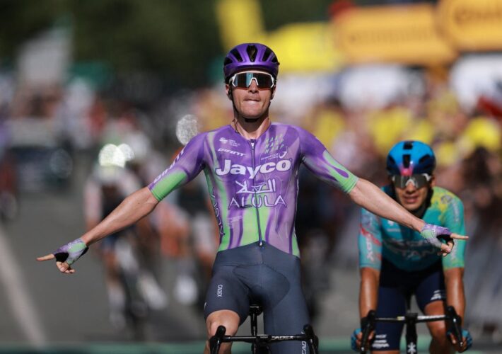 Tom Pidcock storms into Tour de France podium contention as Mauro Schmid wins stage 13