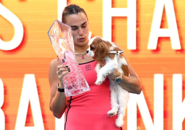 Aryna Sabalenka begs Wimbledon to reverse its ban on pet dogs: ‘Just fluffy little things’