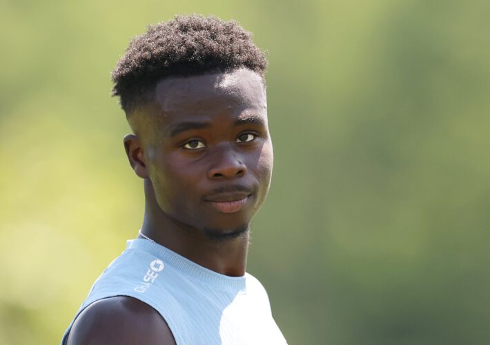 Bukayo Saka insists he’s ‘ready to go’ after battling Achilles issue at World Cup