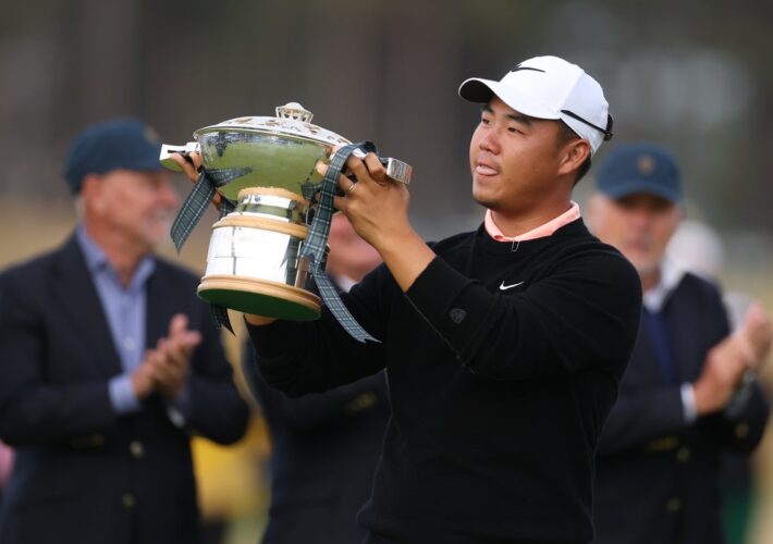 Tom Kim storms to Scottish Open win to make statement of major intent