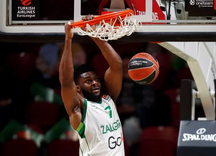 Josh Nebo Zalgiris Kaunas EuroLeague Josh Nebo Zalgiris Kaunas EuroLeague