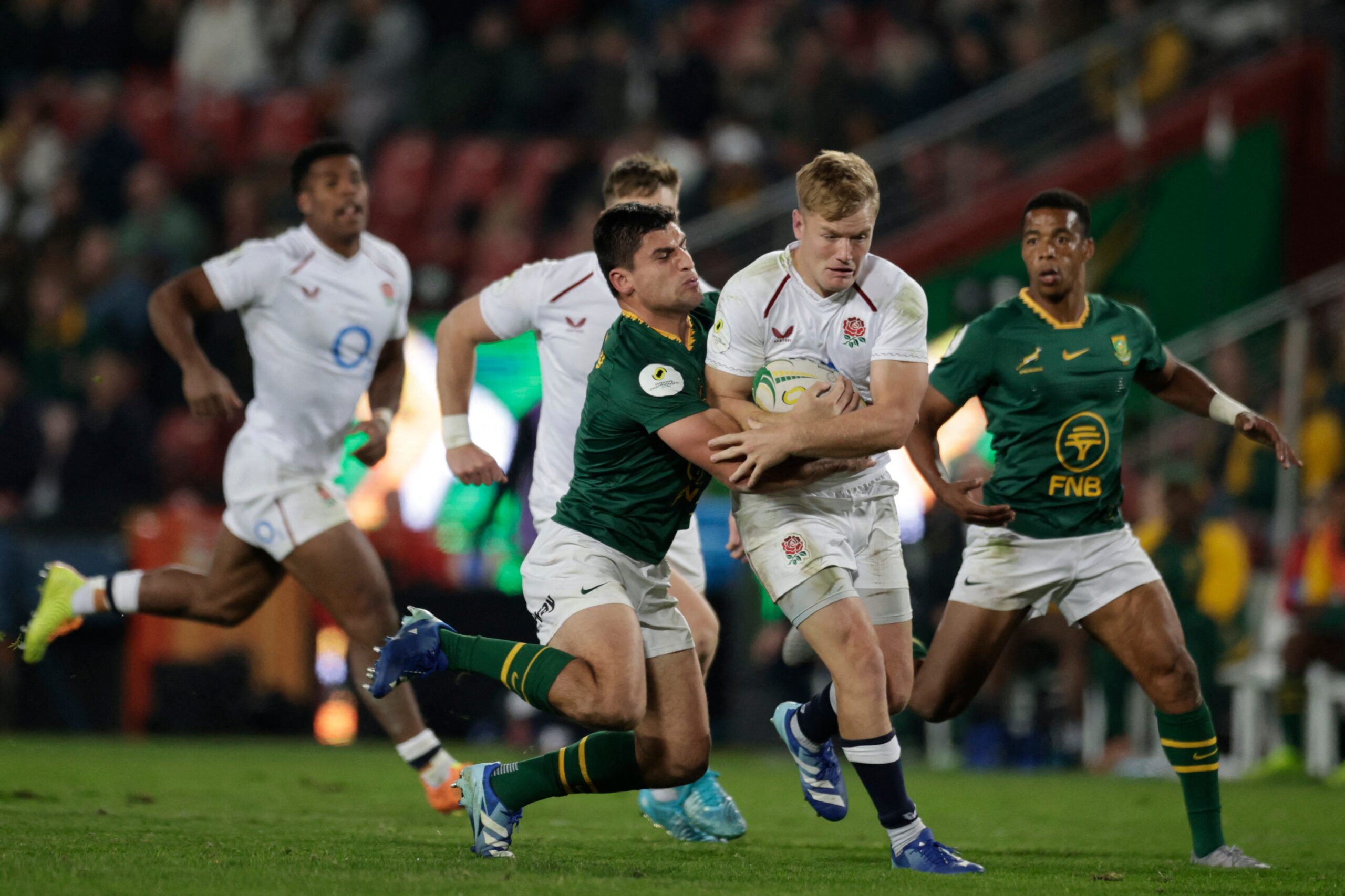 South Africa vs England LIVE: Latest score and updates as Springboks run rampant in fast start