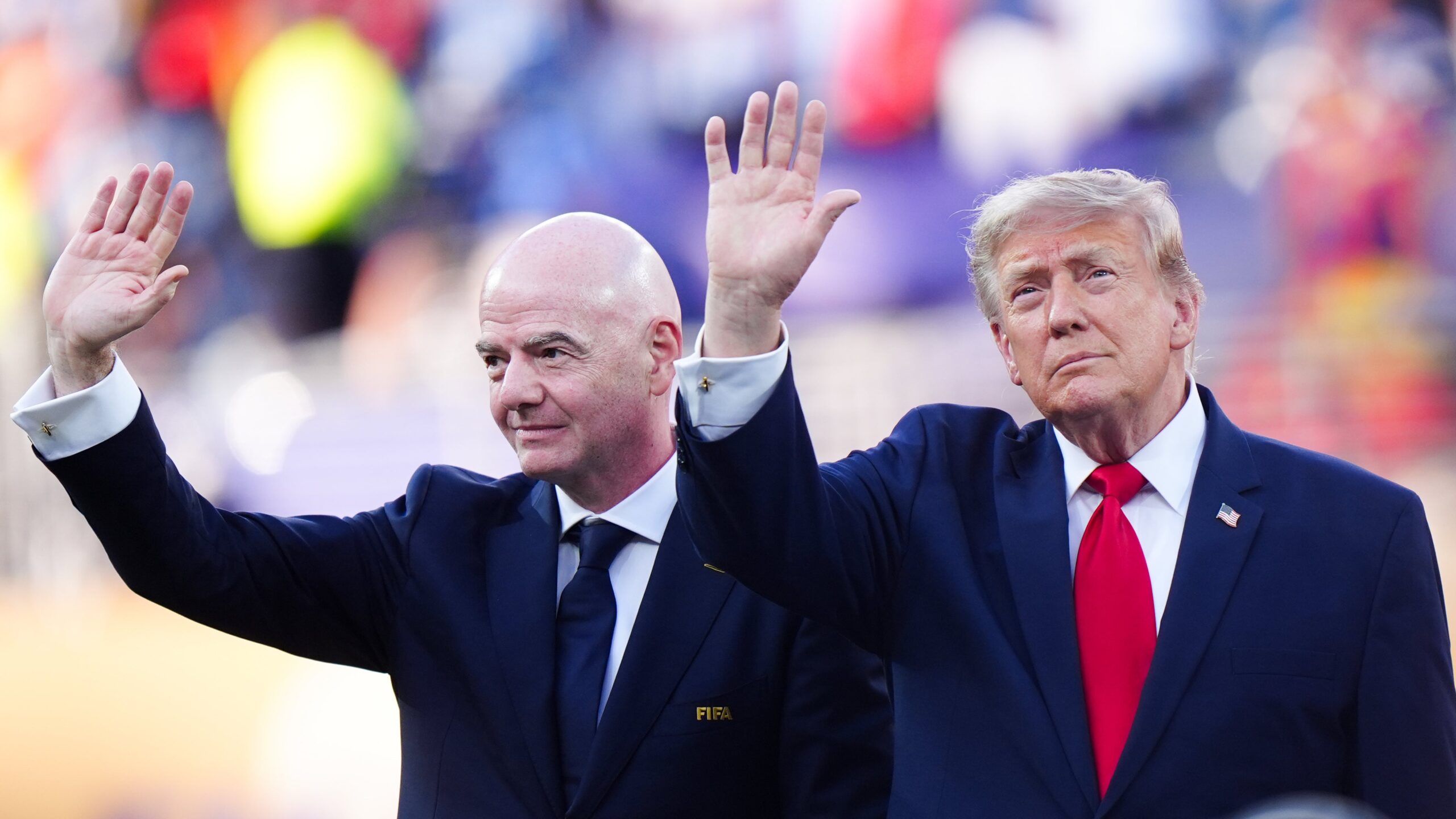 Trump breaks silence on Infantino’s controversial Fifa plans that led to Uefa boycott