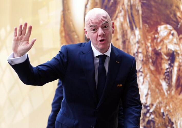 Uefa debate World Cup boycott at emergency meeting after Gianni Infantino bombshell – latest