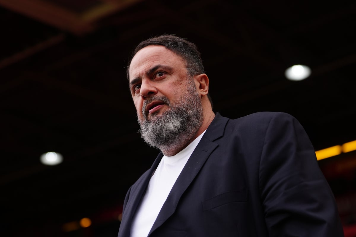 Nottingham Forest owner Evangelos Marinakis sues Crystal Palace for defamation over ultras banner