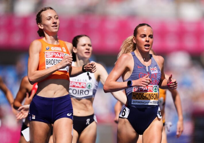 Keely Hodgkinson’s main rival advanced to 800m final after shock fall