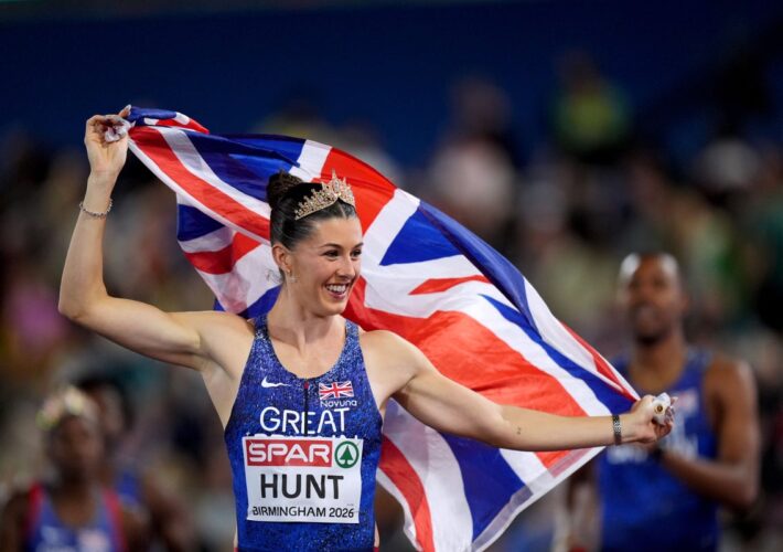 Amy Hunt surpasses expectations after claiming fourth European Championship gold