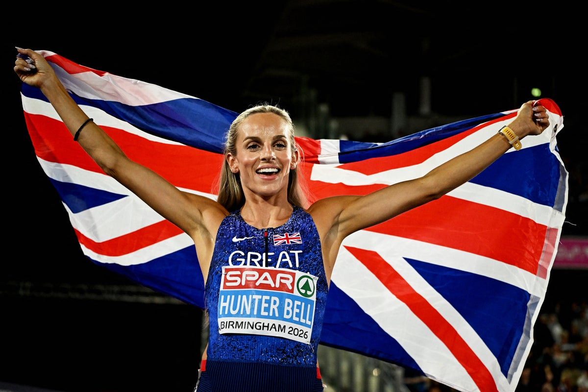 Georgia Hunter Bell produces tactical masterclass to seize European 1500m crown