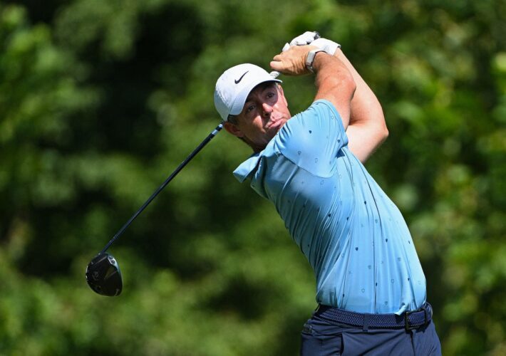 Rory McIlroy ‘proud’ of battling performance despite slipping off the pace at BMW Championship