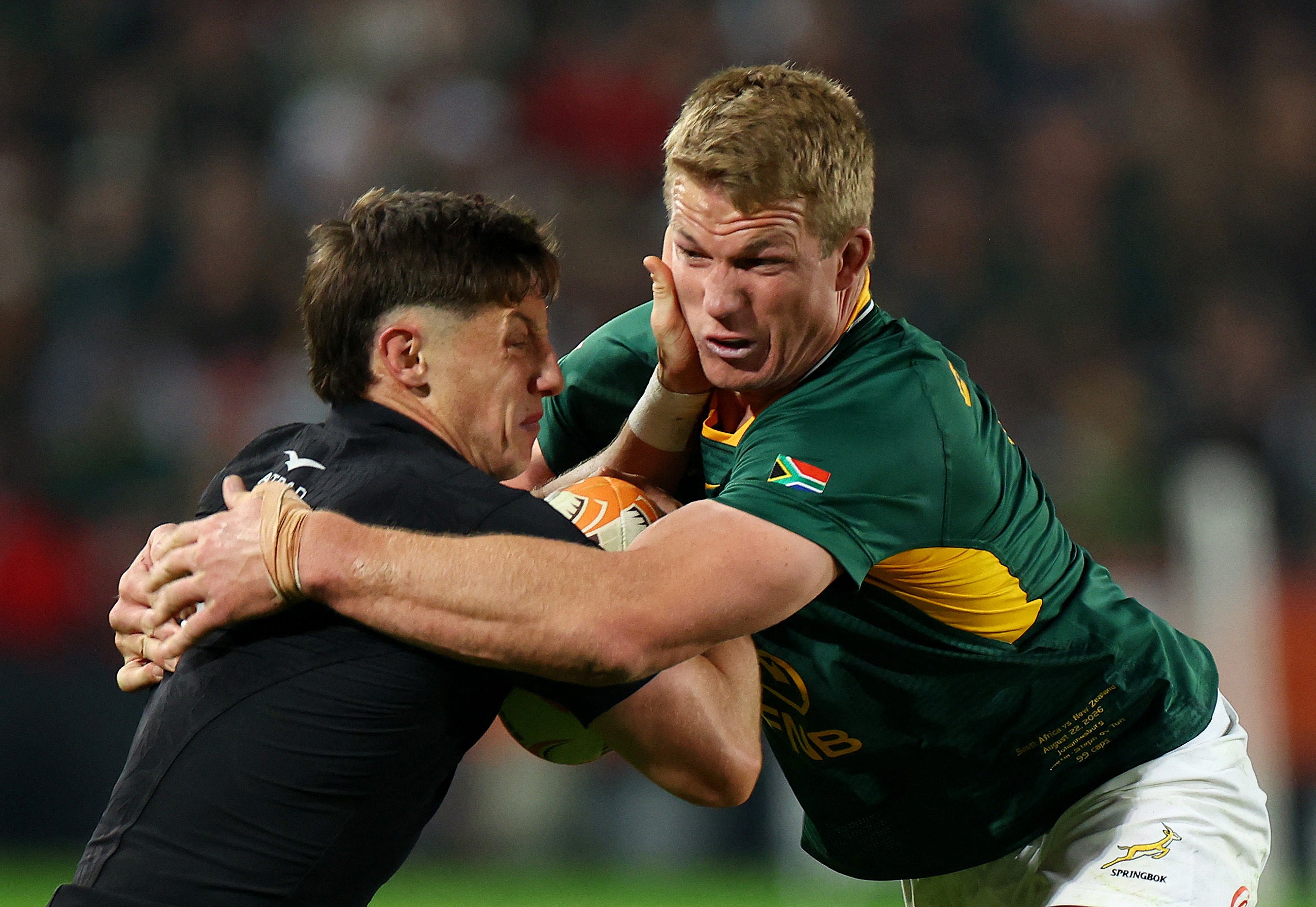 South Africa v New Zealand LIVE: Result and reaction as All Blacks stun Springboks in blockbuster start to Test series