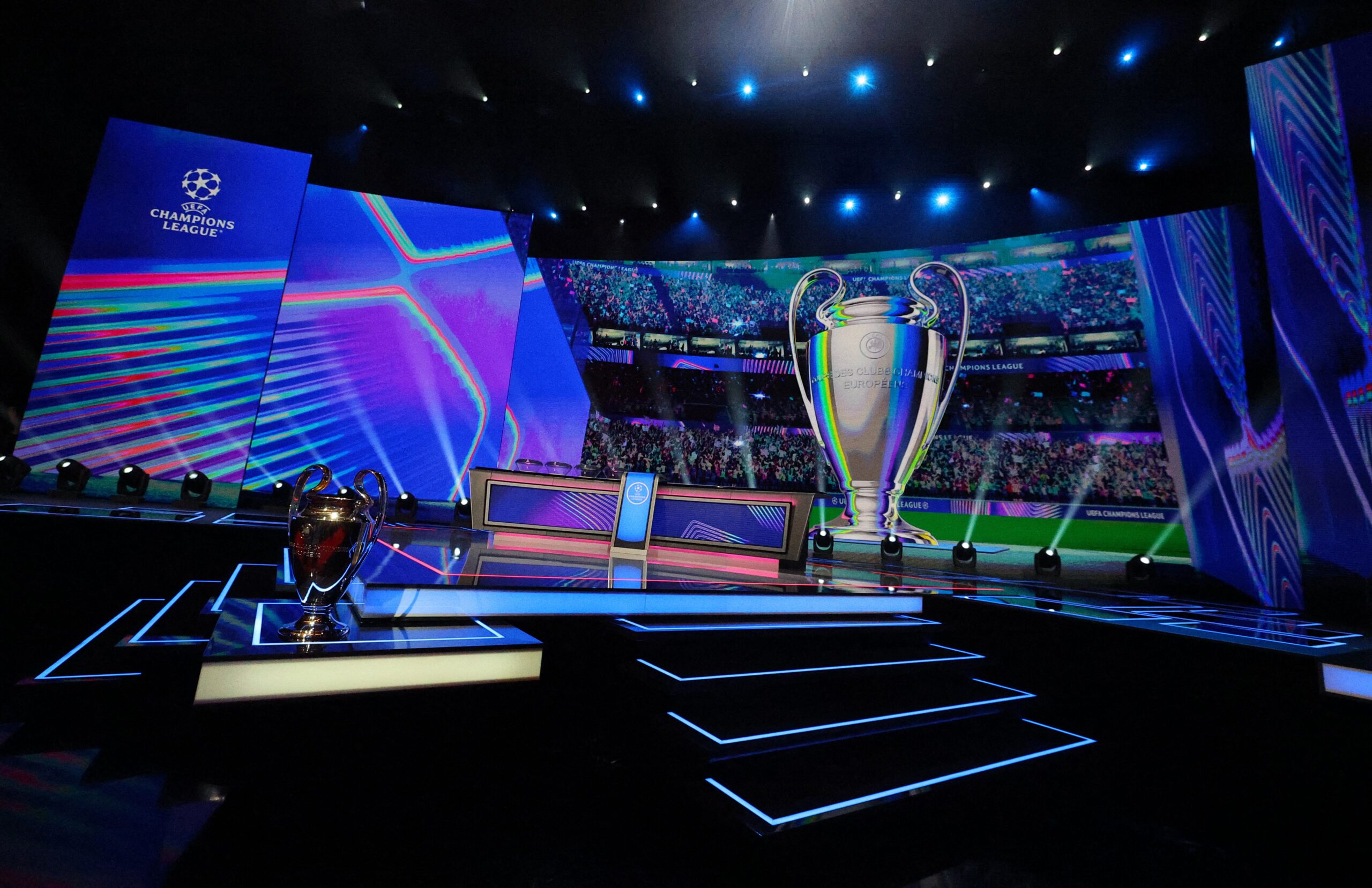 Champions League draw LIVE: Arsenal, Man Utd, Liverpool, Aston Villa and Man City to learn opponents