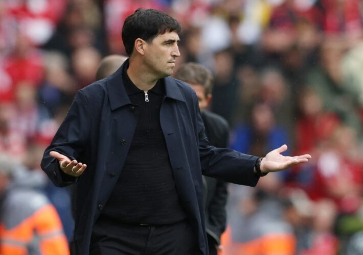 Andoni Iraola rages over subs board blunder before Liverpool conceded Forest penalty