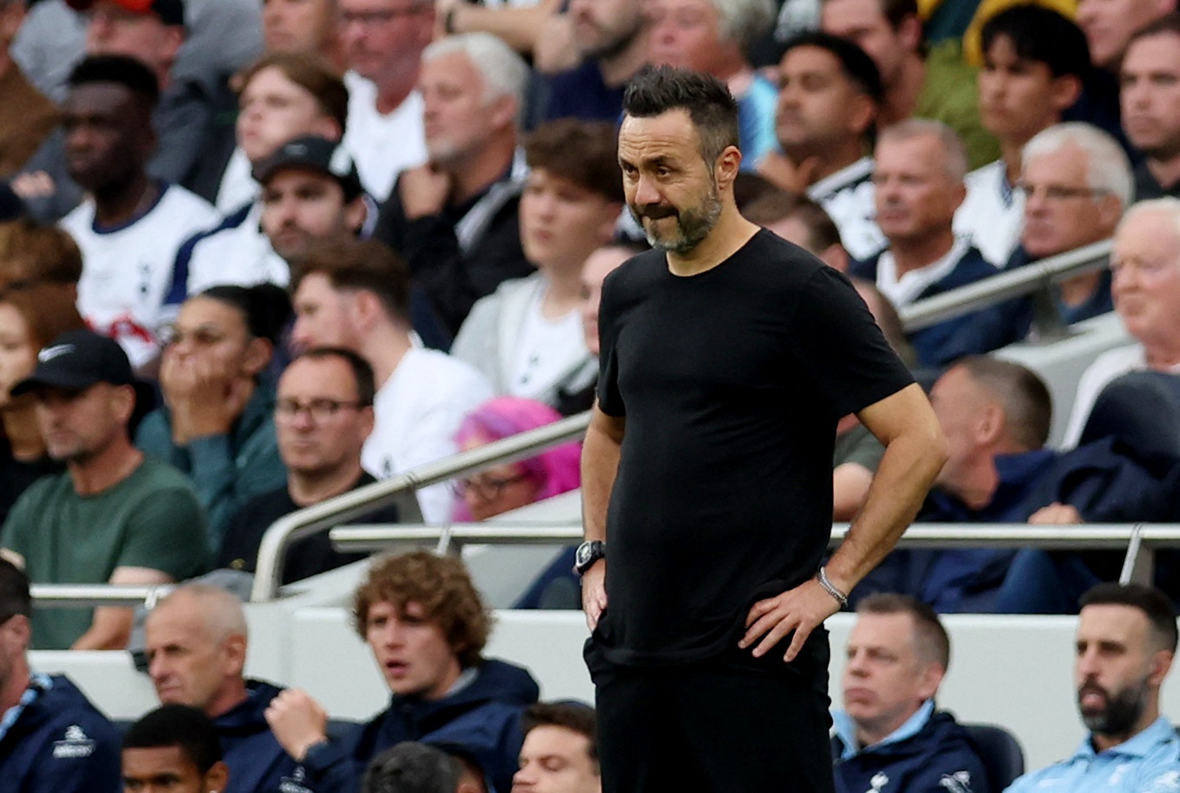 Roberto De Zerbi apologises for Newcastle defeat but insists Spurs ‘will not panic’
