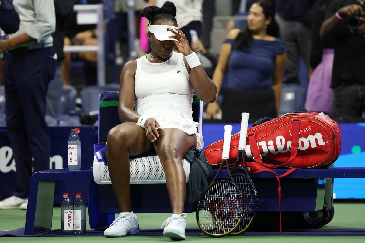 Venus Williams rails against US Open late-night starts in defeat to Sofia Kenin