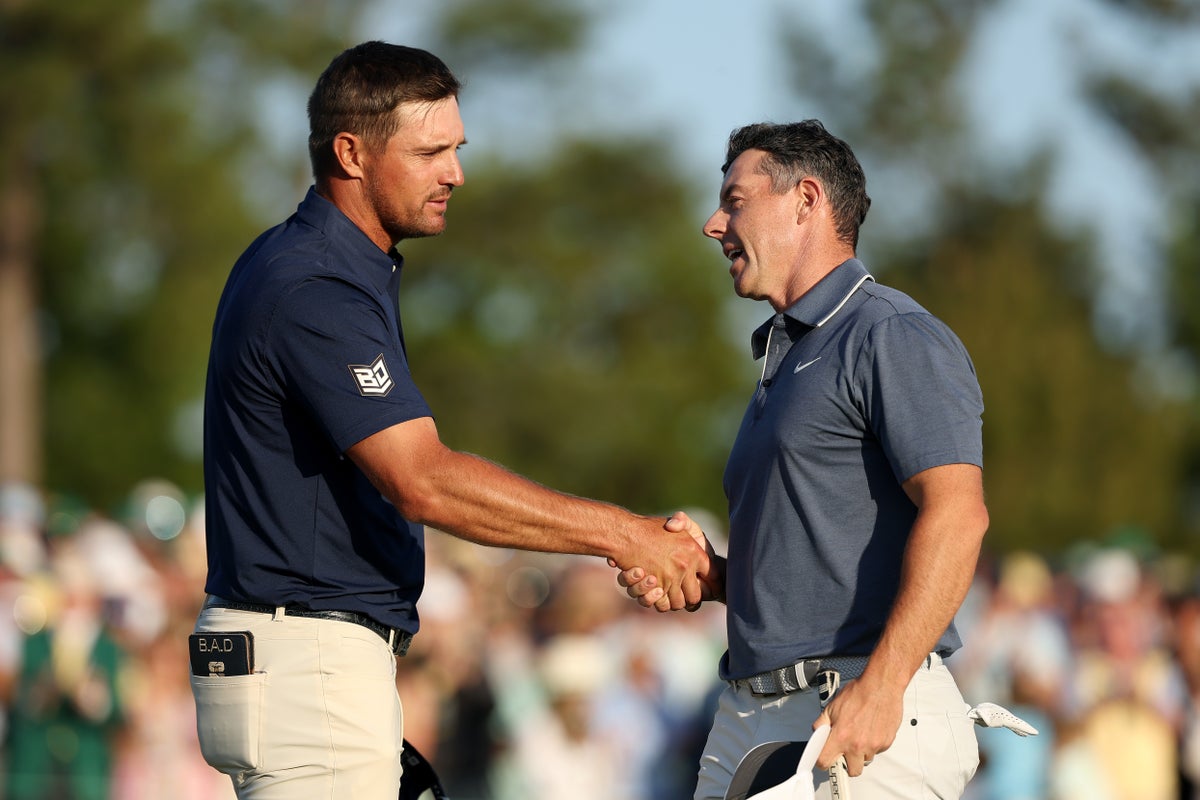 Bryson DeChambeau hits back at Rory McIlroy as he calls for LIV Golf to be given ‘one more shot’