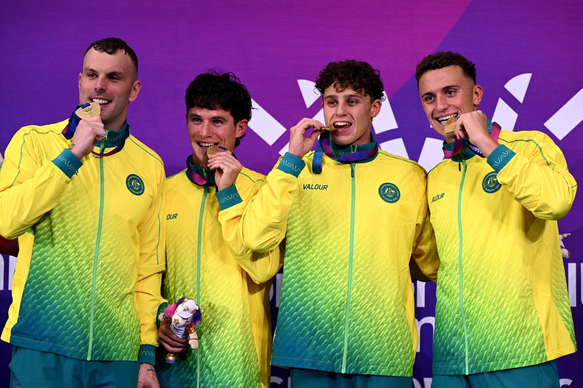 Commonwealth Games 2026 medal table: Standings as Australia dominate in Glasgow