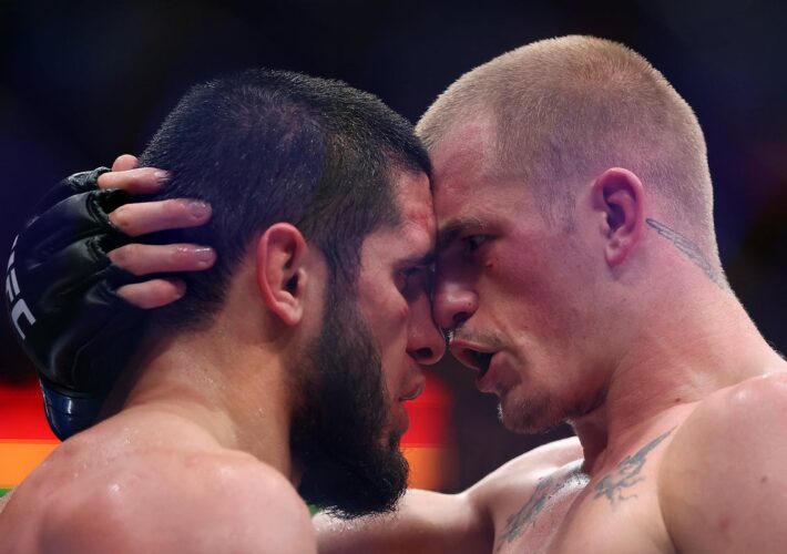 Islam Makhachev shatters major UFC record with win over Ian Machado Garry in tense title clash
