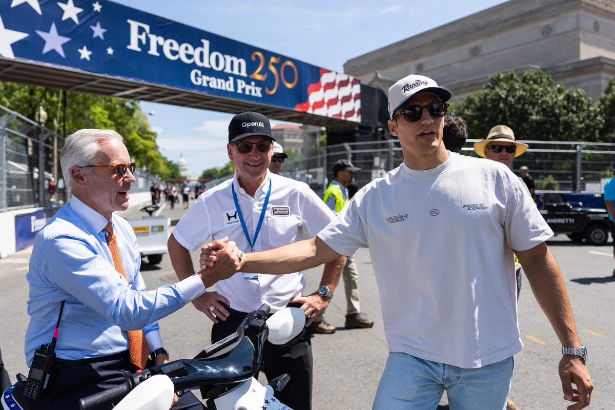 ‘It’s stuff that you dream of’: IndyCar drivers hail historic DC race