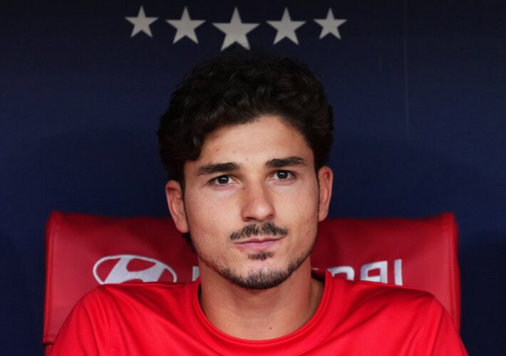 Julian Alvarez met with deafening jeers on Atletico Madrid return amid Arsenal interest