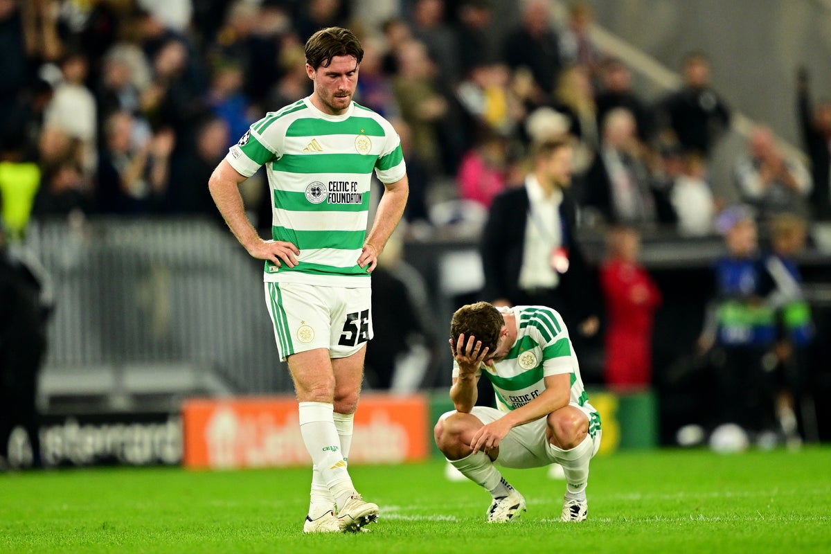 Celtic let four-goal lead slip to crash out of Champions League in stunning collapse