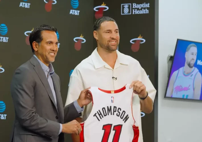Draymond Green weighs in on Klay Thompson joining Miami
