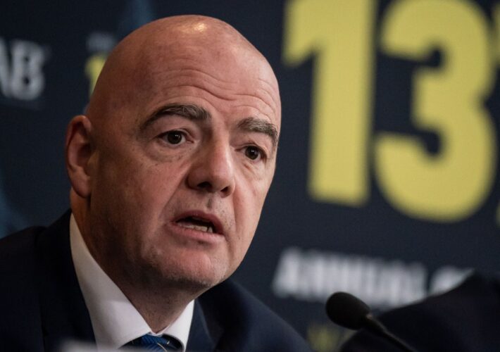 English FA to withdraw support for Gianni Infantino after scrapped World Cup sell-off