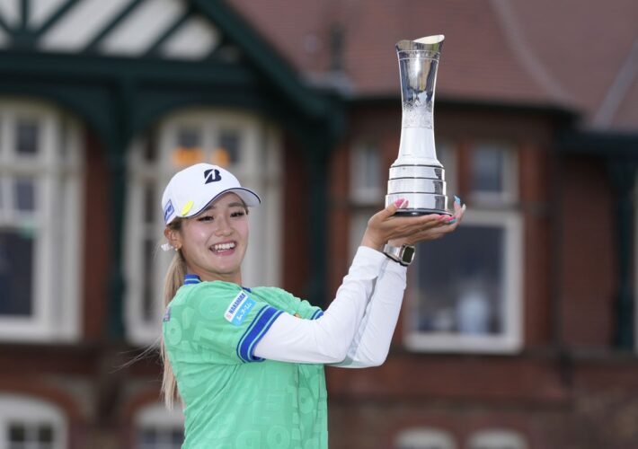 Japan’s Shiho Kuwaki wins first major title after dramatic Women’s Open play-off