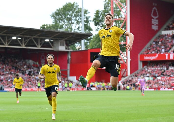Anton Stach leaves it late to fire Leeds to rare victory at Nottingham Forest