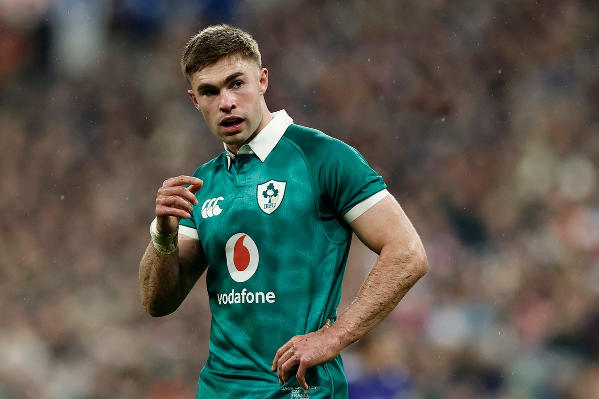 Ireland fly half Jack Crowley out until 2027 as Munster issue worrying injury update