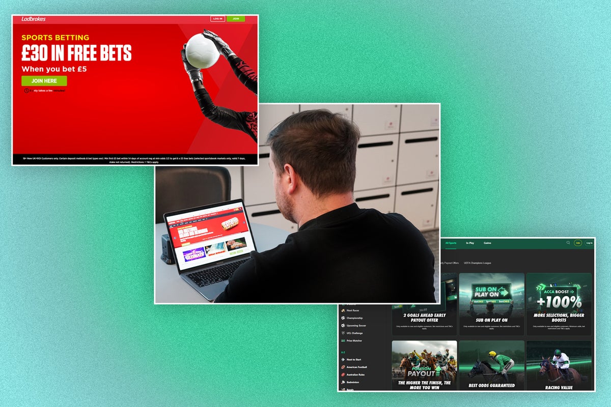 Best free bets and betting sign up offers for 2026