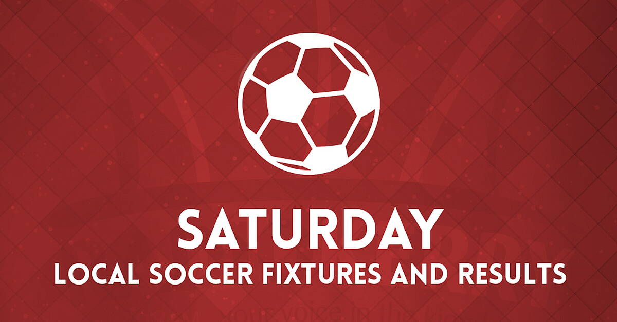 Saturday Local Soccer Fixtures