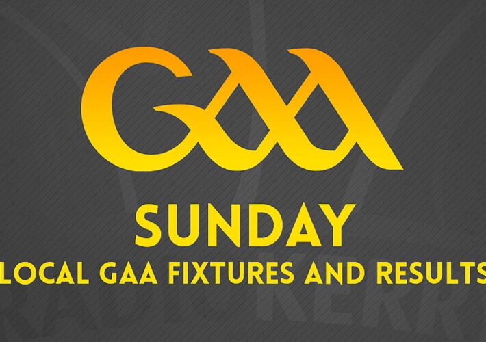 Sunday local GAA results