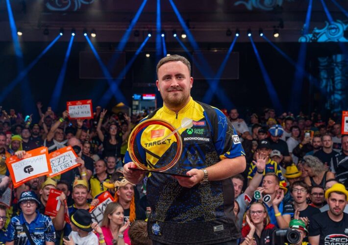 Luke Littler beats Luke Humphries in final on return to European Tour