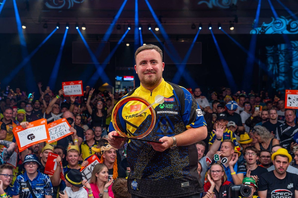Luke Littler beats Luke Humphries in final on return to European Tour