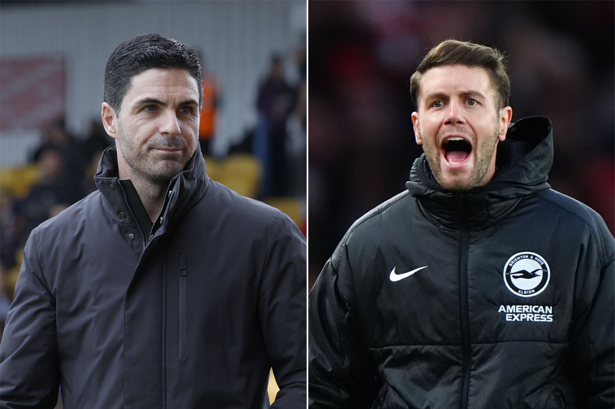 Brighton v Arsenal LIVE: Gunners boosted by Timber return for trip to high-flying Seagulls