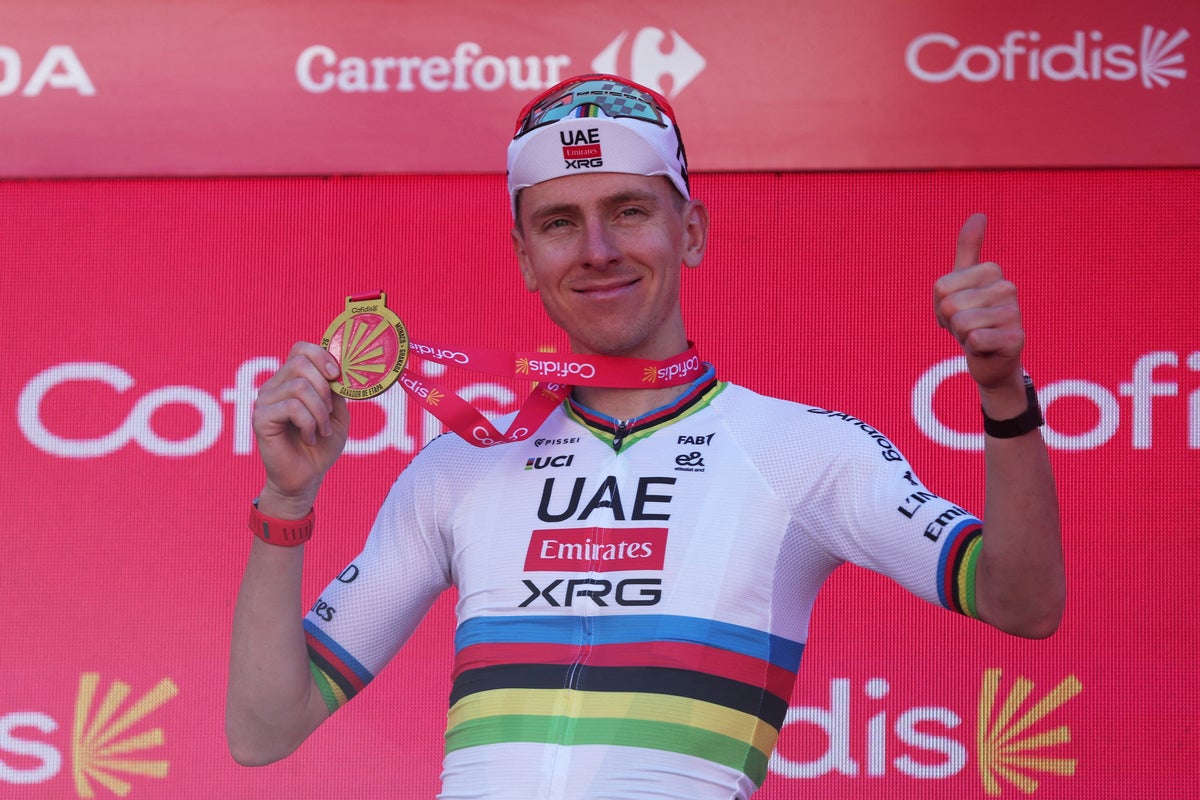 Tadej Pogacar ends season early after Vuelta a Espana crash